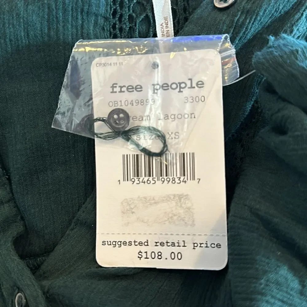 NWT Free People Women’s Top